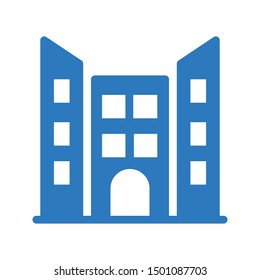 mall glyph colour vector icon