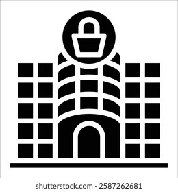 Mall Icon Element For Design