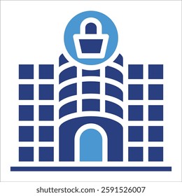 Mall Icon Element For Design