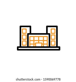 Mall icon template. Vector illustration 