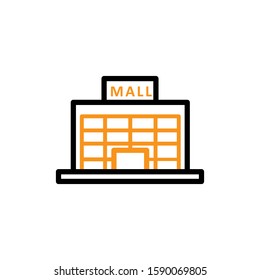 Mall icon template. Vector illustration 