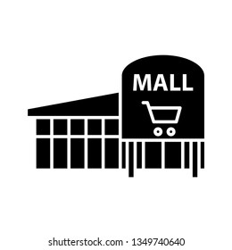 Mall icon, vector