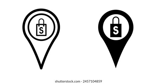 Mall icon vector design template