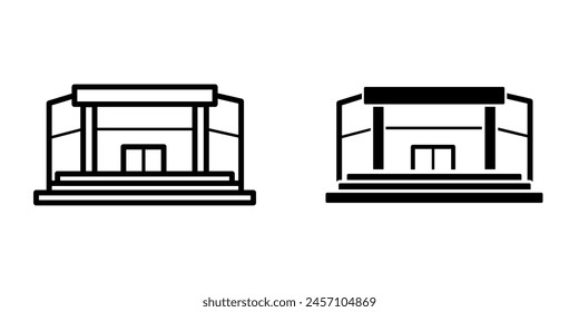 Mall icon vector design template
