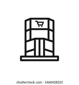 Mall Icon Vector EPS 10