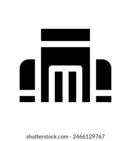 Vector de glifo para su Sitio web, móvil, presentación y diseño de logotipo.