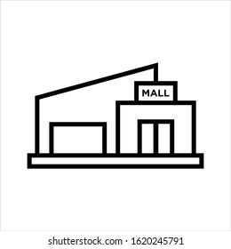 Mall icon Vector Illustration Logo Template