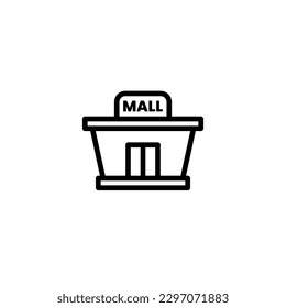Mall iconos de la plantilla de logotipo de ilustración vectorial para muchos fines. Aislado sobre fondo blanco.