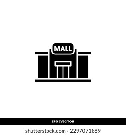 Mall icons vector illustration logo template for many purpose. Isolated on white background.