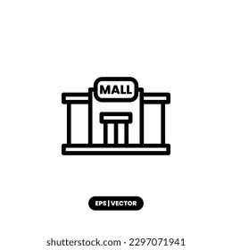 Mall icons vector illustration logo template for many purpose. Isolated on white background.