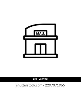 Mall icons vector illustration logo template for many purpose. Isolated on white background.