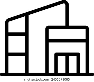 mall line icon illustration vector