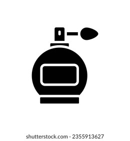 Ilustración de vectores de iconos rellenos de Perfume Mall