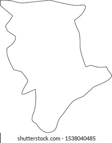 mallakaster district map in Albania