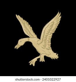 Mallard duck symbol best for logo