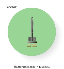 mallet , auction icon