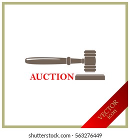 mallet , auction icon