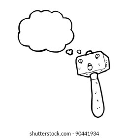 mallet Cartoon-Charakter