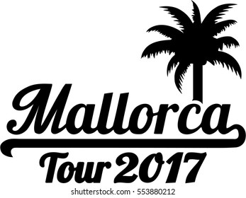 Mallorca Tour 2017 with palm