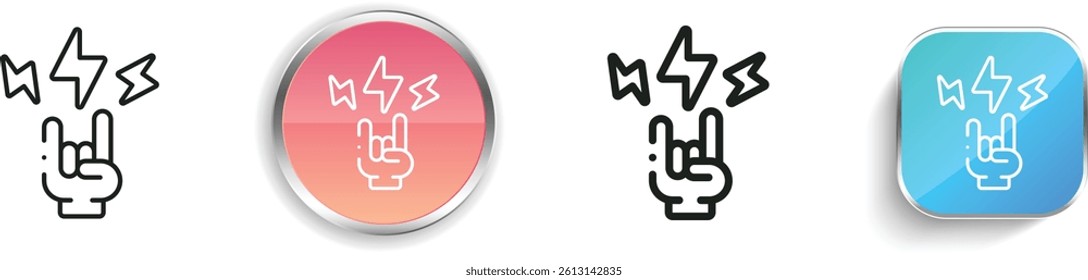 maloik icon. Thin Linear, Regular and Button Style Design Isolated On White Background