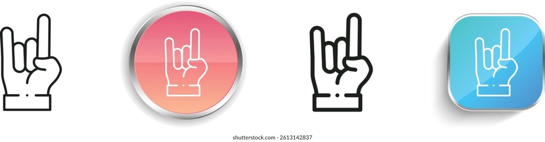 maloik icon. Thin Linear, Regular and Button Style Design Isolated On White Background