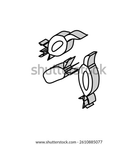 malt barley isometric icon vector. malt barley sign. isolated symbol illustration