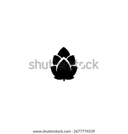 Malt icon flat vector design.