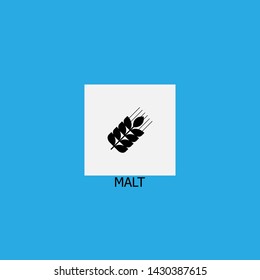 malt icon sign signifier vector