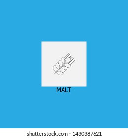 malt icon sign signifier vector