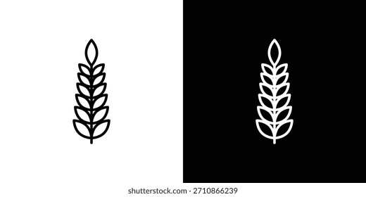 Malt icons. line drawing vector icons