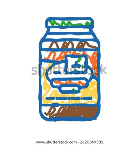 malt syrup barley doodle icon sketch vector. malt syrup barley sign. isolated symbol illustration