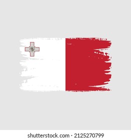 National flag of Malta Royalty Free Stock SVG Vector and Clip Art