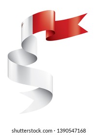 Malta flag, vector illustration on a white background