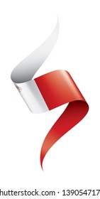Malta flag, vector illustration on a white background