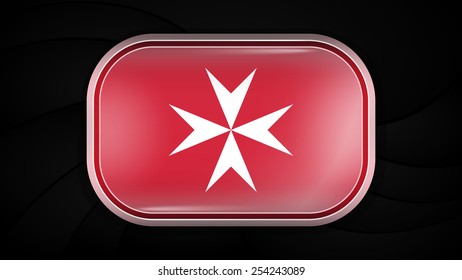 Malta. Vector Flag Button Series. Rectangular Shape This image is a vector illustration and can be scaled to any size without loss of resolution. This image will download as a EPS file.