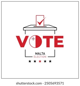 Malta votación, participación ciudadana de Malta en la votación, ir a votar, votar, mano dejando voto, voto positivo, voto negativo, mano dejando papel en la urna, elecciones, elección de Regla.