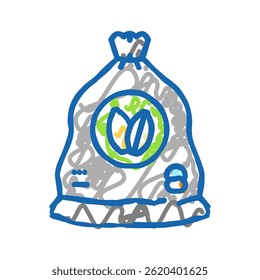 malting beer production doodle icon sketch vector. malting beer production sign. isolated symbol illustration