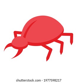 Malware Bug Icon. Isometric Of Malware Bug Vector Icon For Web Design Isolated On White Background