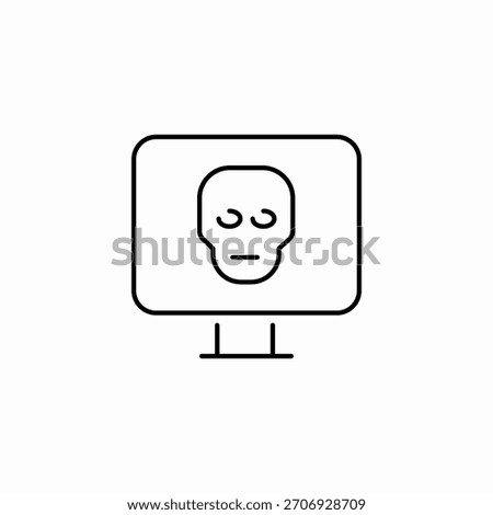 malware cyber threat icon sign vector