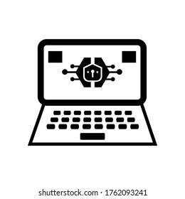 Malware icon or logo isolated sign symbol vector illustration - high quality black style vector icons

