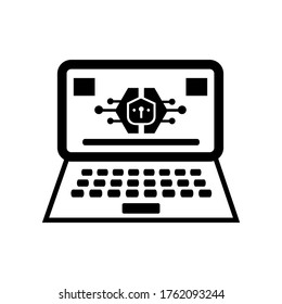 Malware icon or logo isolated sign symbol vector illustration - high quality black style vector icons
