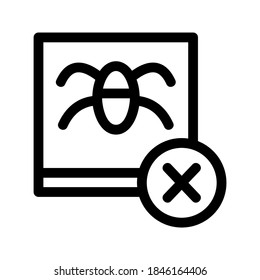 Malware icon or logo isolated sign symbol vector illustration - high quality black style vector icons
