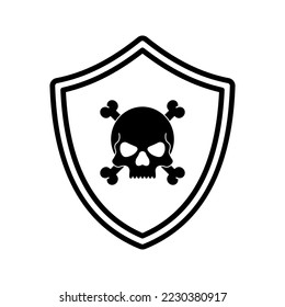 Icono de malware. inicio de sesión para concepto móvil y diseño web. ilustración vectorial
