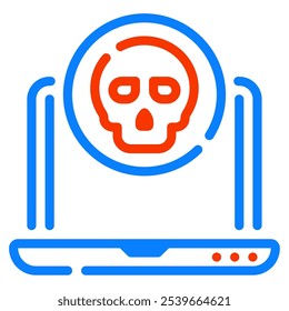 Malware icon for web, app, infographic, etc
