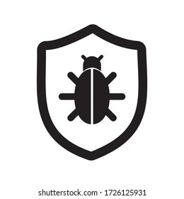 malware virus icon, technology icon vector