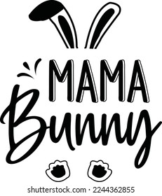 Mama Bunny For eps File