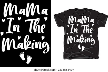 Mama In the Making Shirt, Pregnancy Announcement Shirt, Pregnancy Reveal, Mama Bear, Mama To Be, Mommy To Be, Pregnancy Shirt, Baby Shower