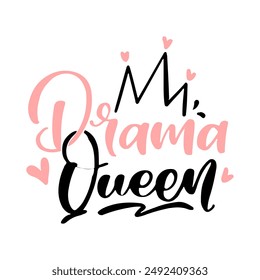 Mama And Me Lettering Quotes. Vector cute typography for baby girl or boy. Mom life calligraphy. Text design for cards and clothes. Mommy and me cartoon illustration.