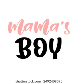 Mama And Me Lettering Quotes. Vector cute typography for baby girl or boy. Mom life calligraphy. Text design for cards and clothes. Mommy and me cartoon illustration.