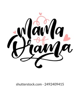 Mama And Me Lettering Quotes. Vector cute typography for baby girl or boy. Mom life calligraphy. Text design for cards and clothes. Mommy and me cartoon illustration.